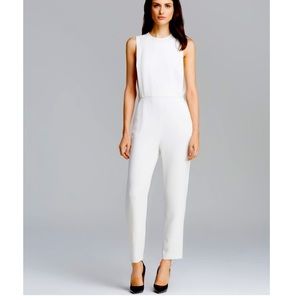 Theory white jumpsuit - never worn